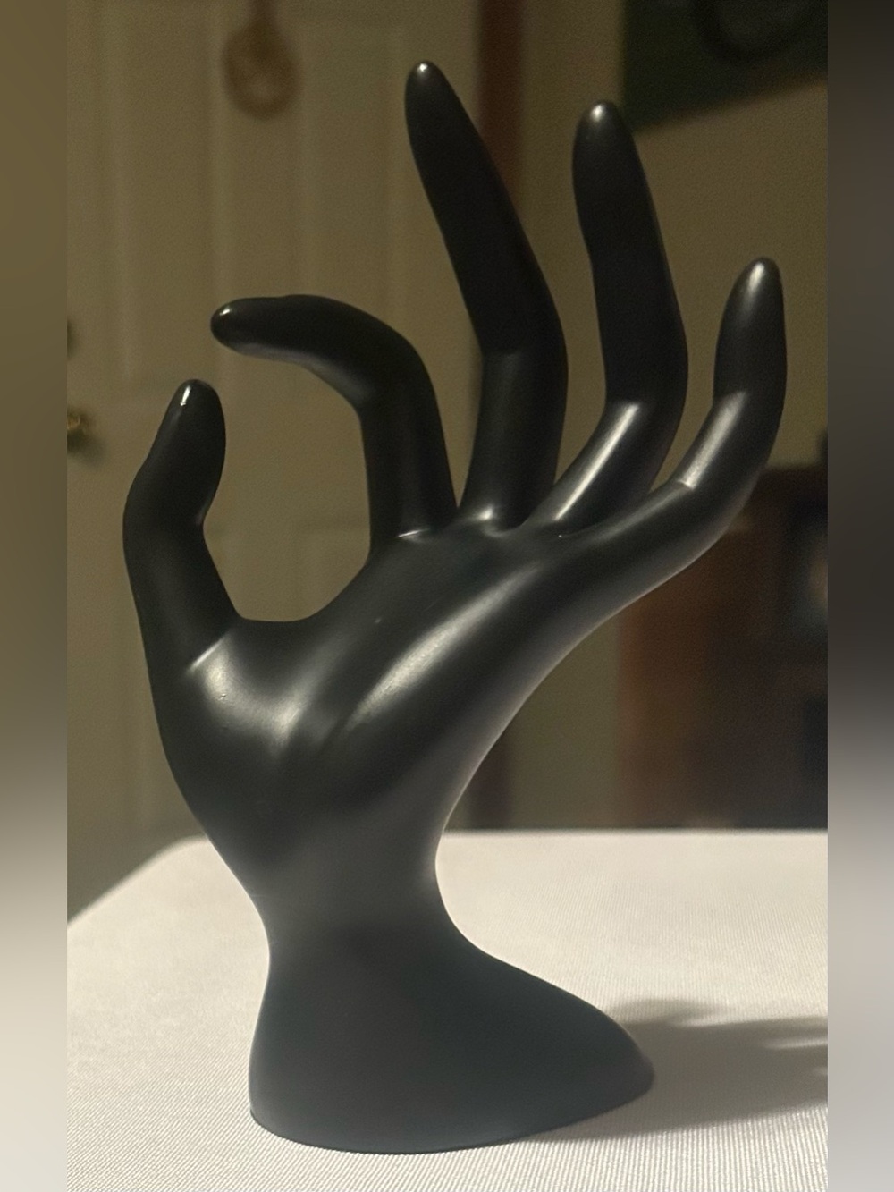 Hand Jewelry Display Stand - Black